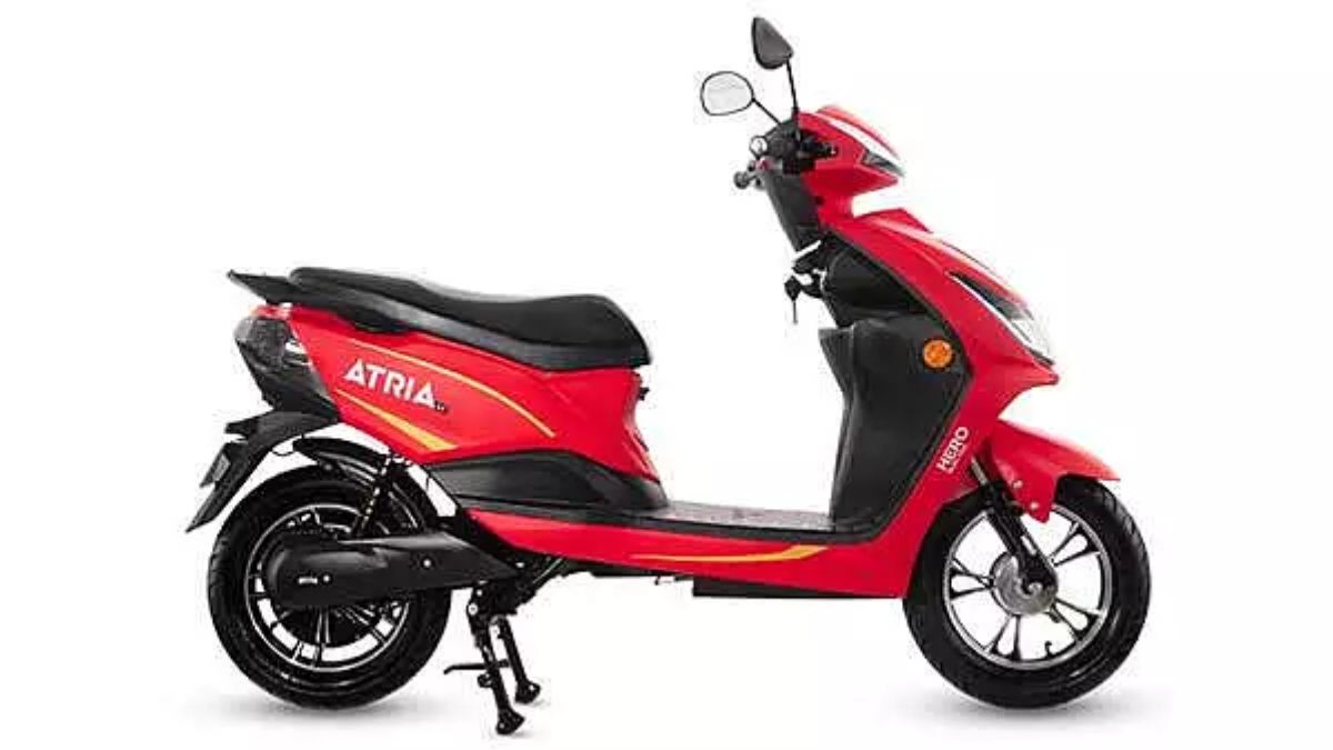 Hero Electric Atria LX Electric Scooter, EV Scooter, Electric Scooter, 110 Kilometer Range, Best Mileage, Best Braking System